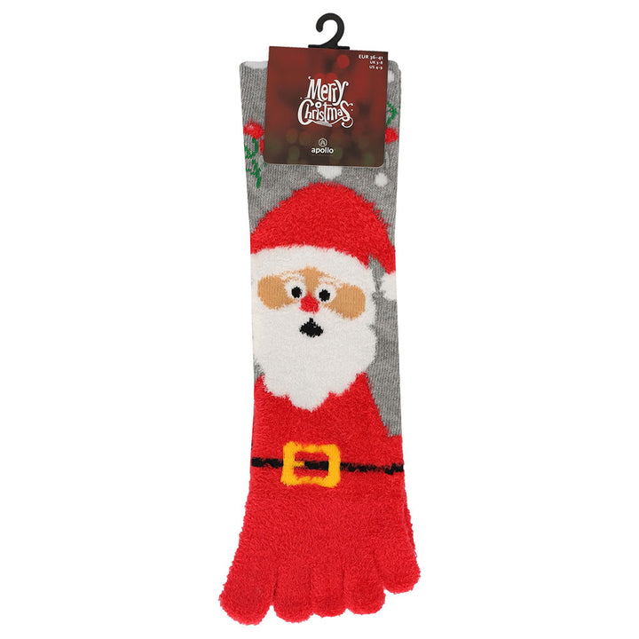 Apollo Ladies X-Mas Toe Socks (Pair)
