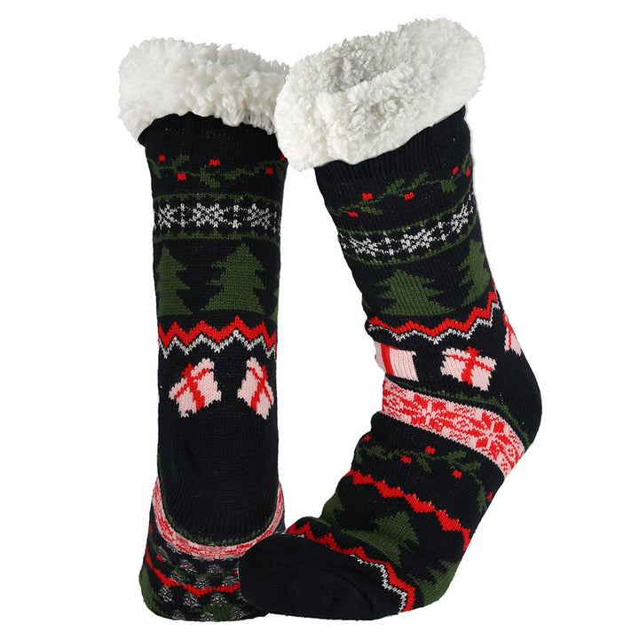 Apollo Ladies X-Mas Home Socks (Pair)