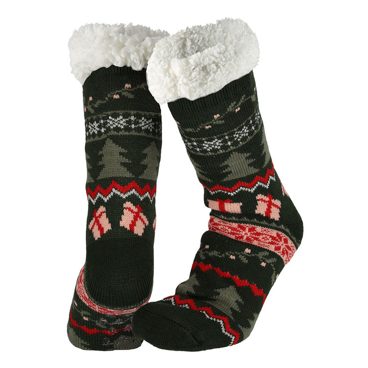 Apollo Ladies X-Mas Home Socks (Pair)