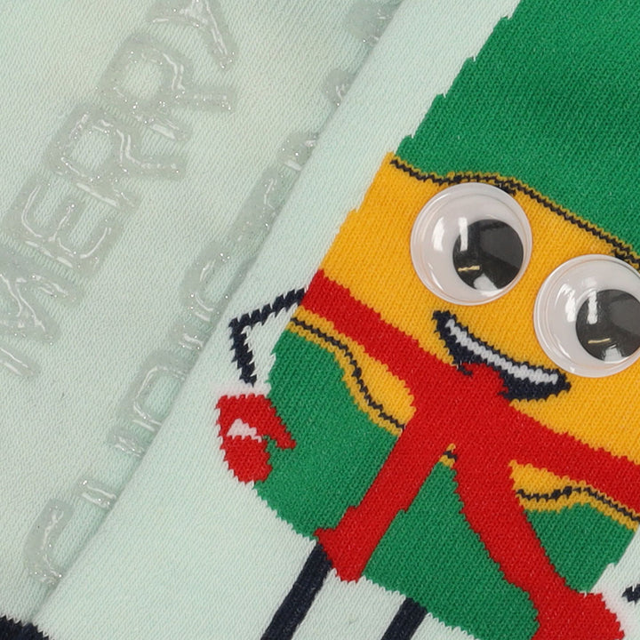 Apollo Ladies Slipper Socks X-Mas 3D (Pair)