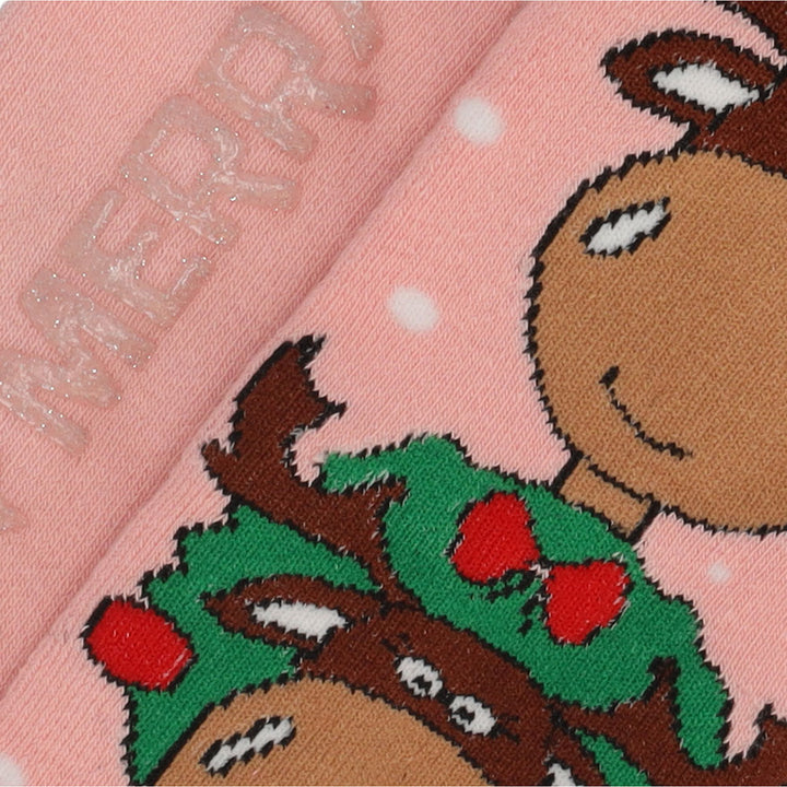 Apollo Ladies Slipper Socks X-Mas 3D (Pair)