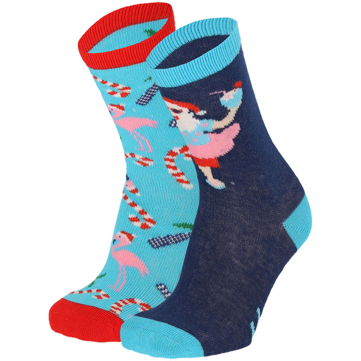 Apollo Kids X-Mas Socks 2-Pack Bubble