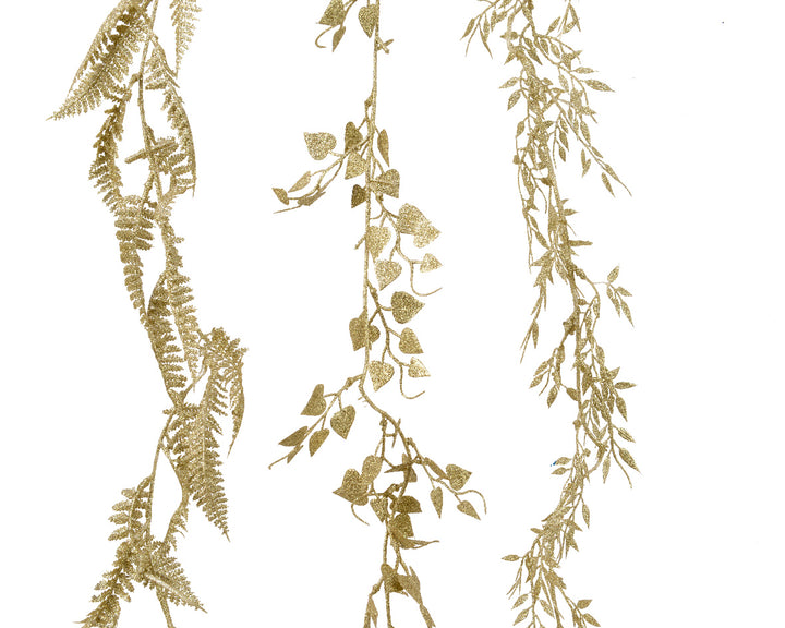 Garland Plastic Glitter 6ft