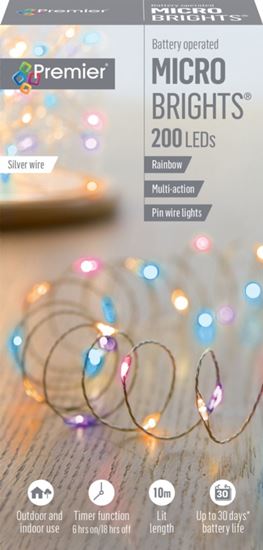 200 LED Battery Operated Microbrights