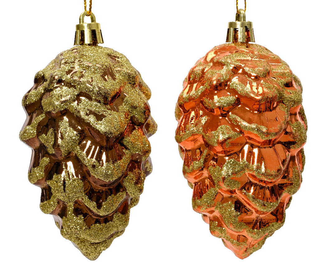 9cm Shatterproof Pinecone on Wire