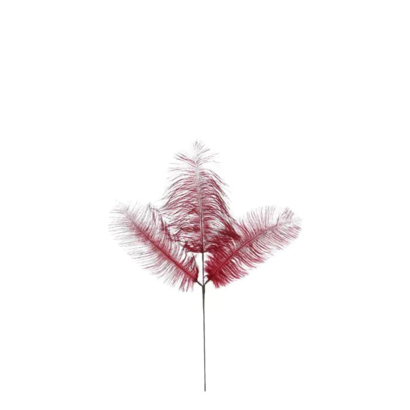 61cm Feather Pick Red