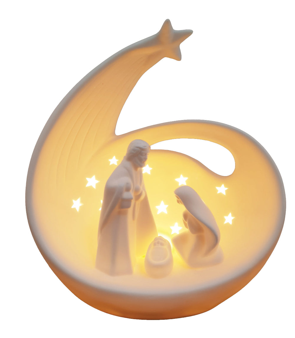 Nativity Scene In Shooting Star