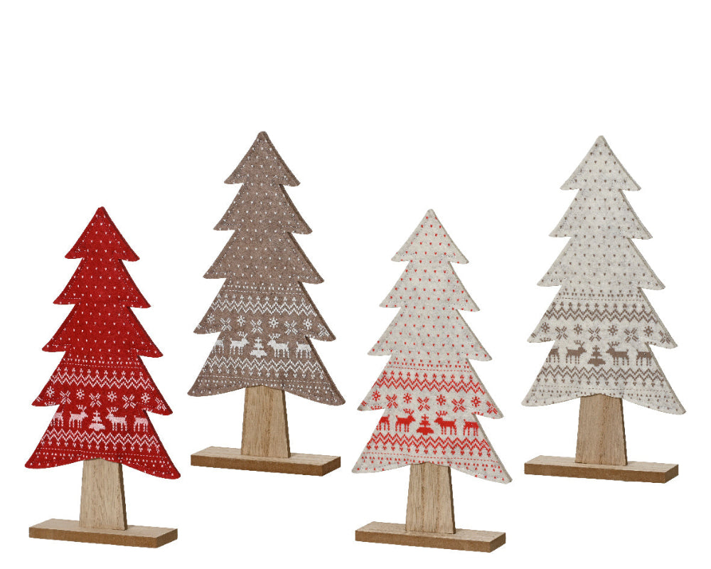 28cm Wooden Tree With Print