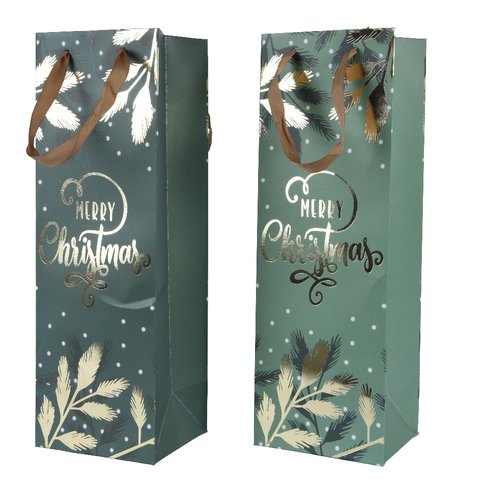 36cm Bottle Bag Leaf Design