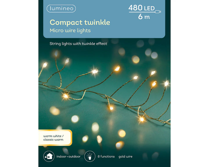 480 Micro LED Twinkle Lights