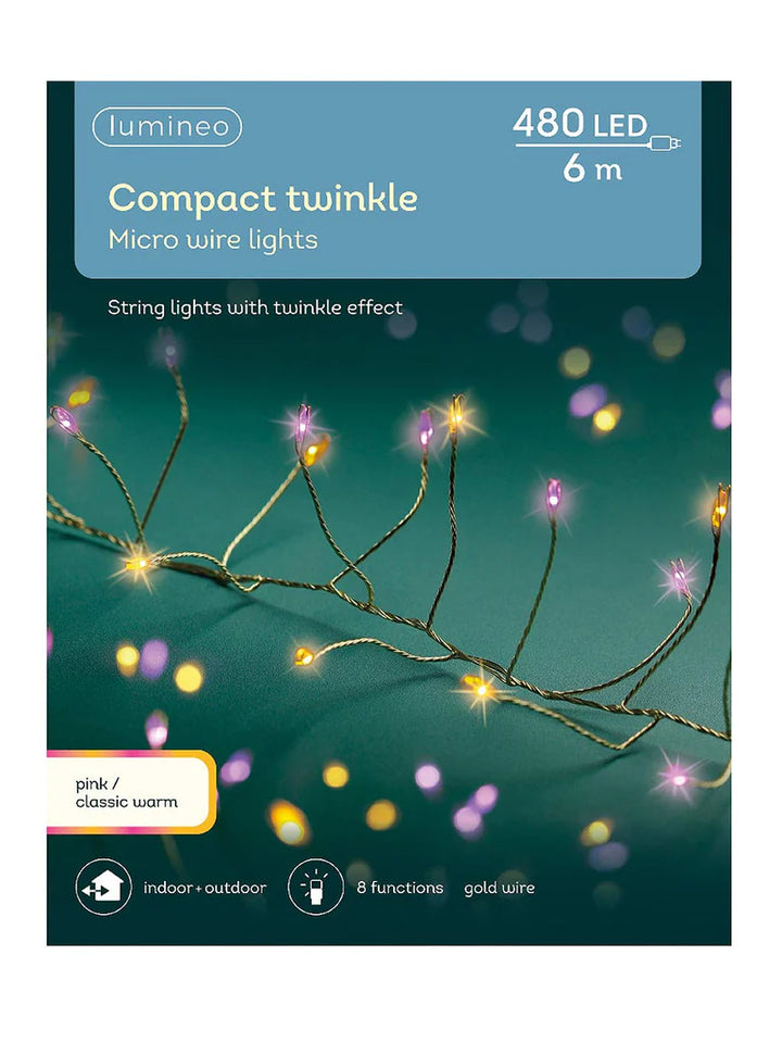 480 Micro LED Twinkle Lights