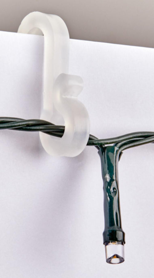 Mini Gutter Hooks Clear