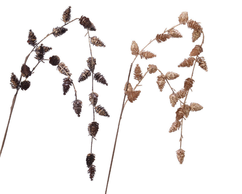 68cm Pinecone Spray