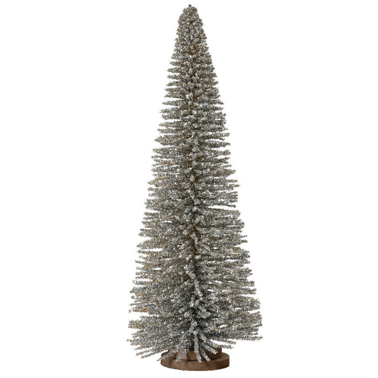 Tree With Glitter Finish