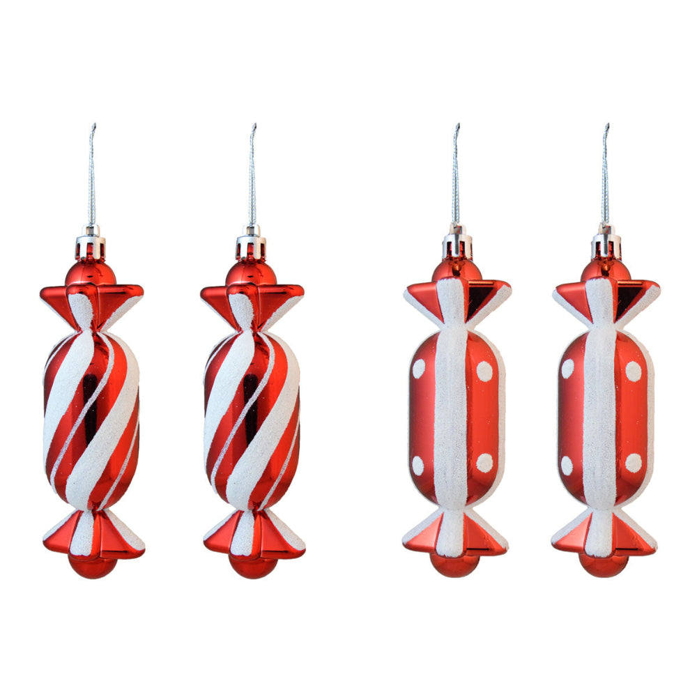 2 Candy Shaped Baubles