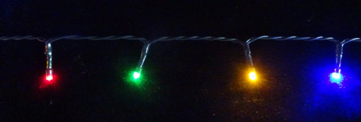 96 LED Battery Operated Lights Multi Colour