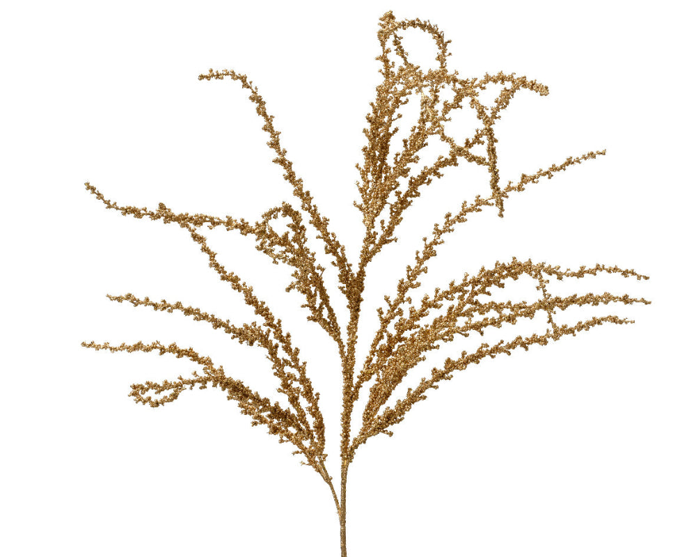 Spray Aerva Javanica On Stem Gold