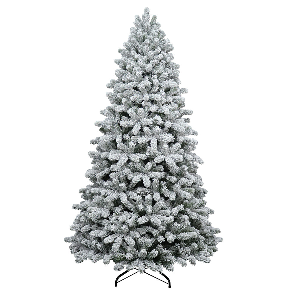 7ft Colorado Spruce Flocked Christmas Tree