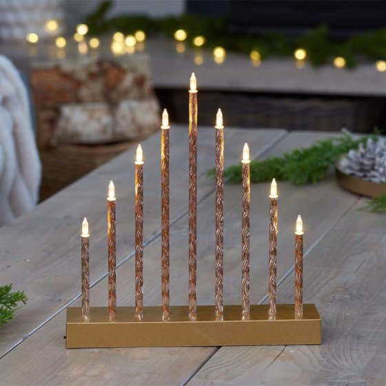 9 LED Candle Bridge