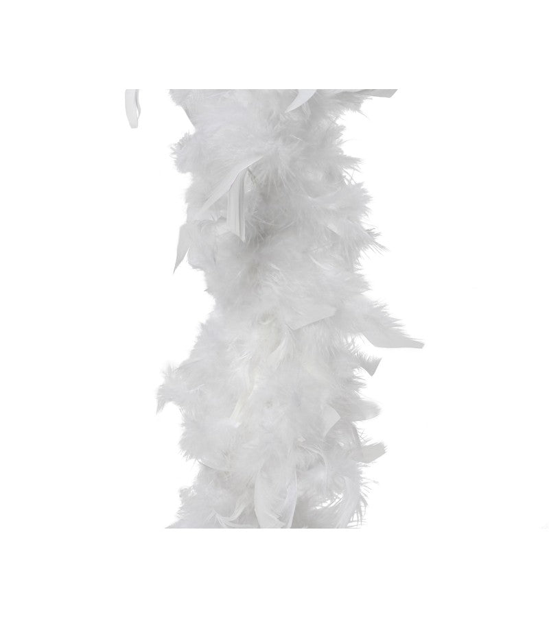 5ft Boa Feather - White