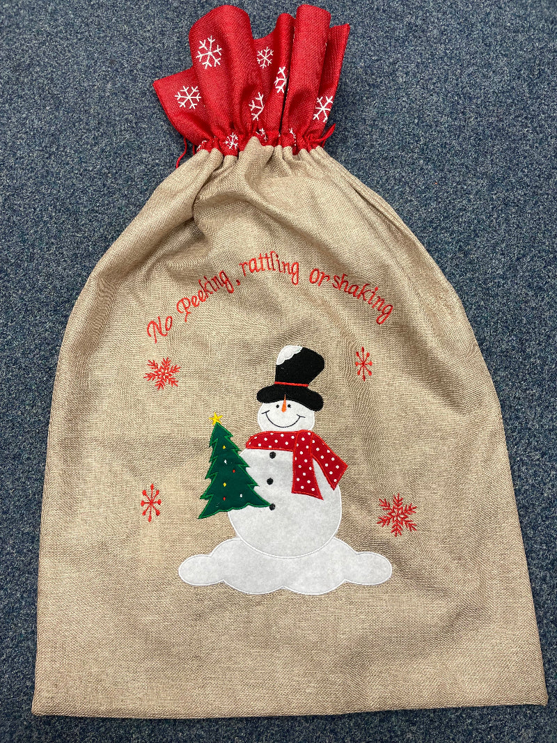 Jute Gift Sack 85cm