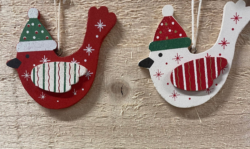 Merry Bird Tree Hanger