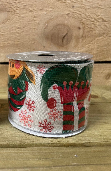 2.7m Elf Christmas Ribbon