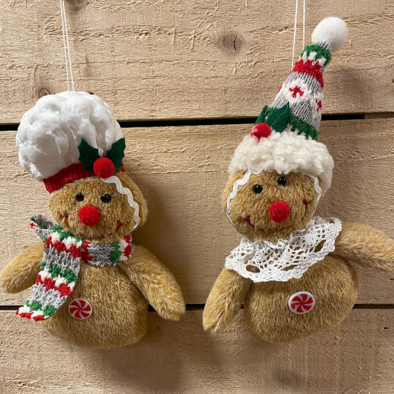 18cm Gingerbread Hanging Ornament