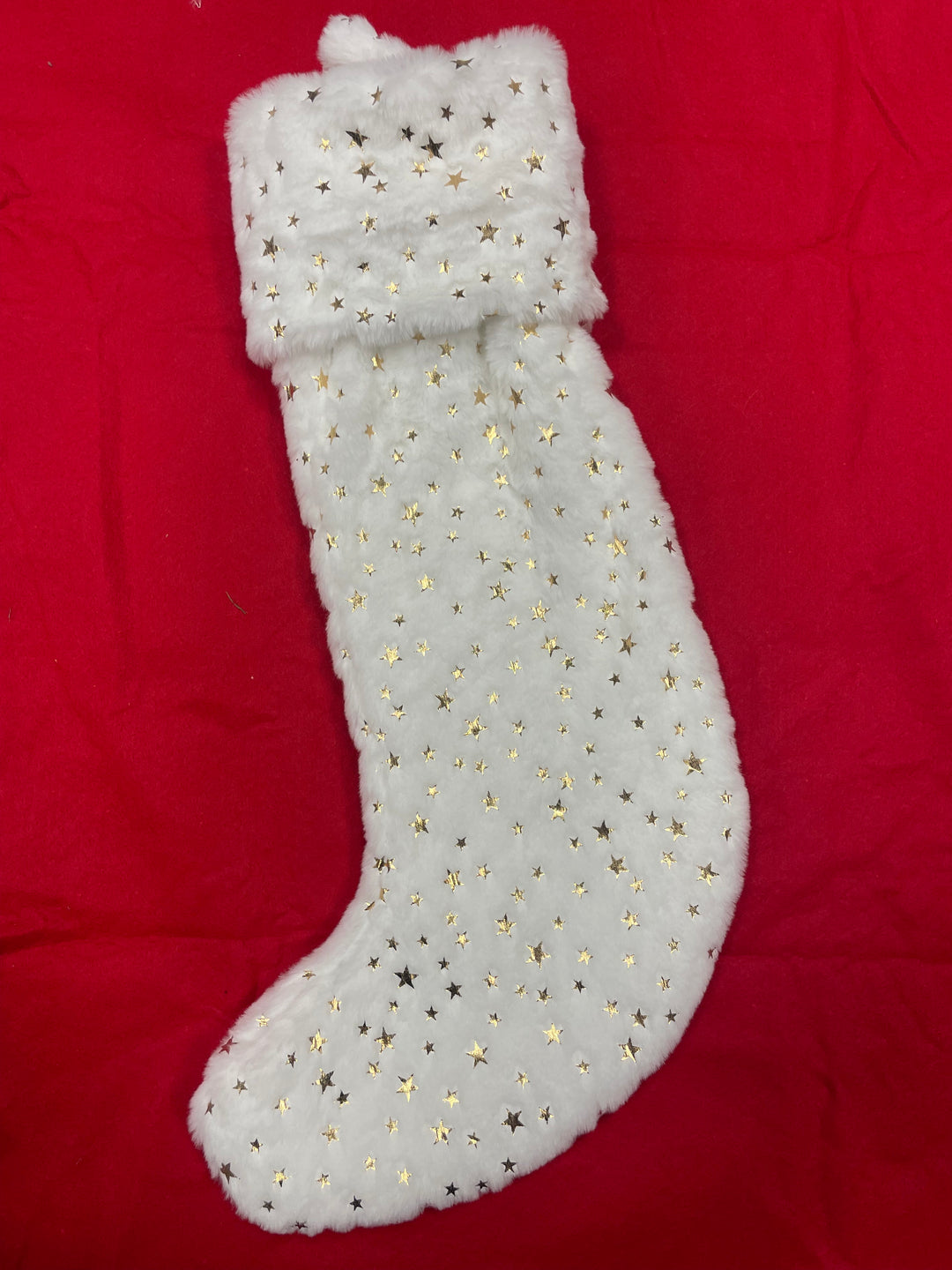 Polyester Stocking Fold Foil Stars