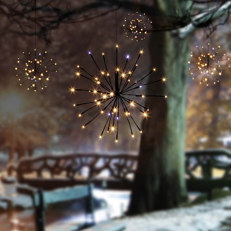 45cm 4 Piece Sparkle Ball