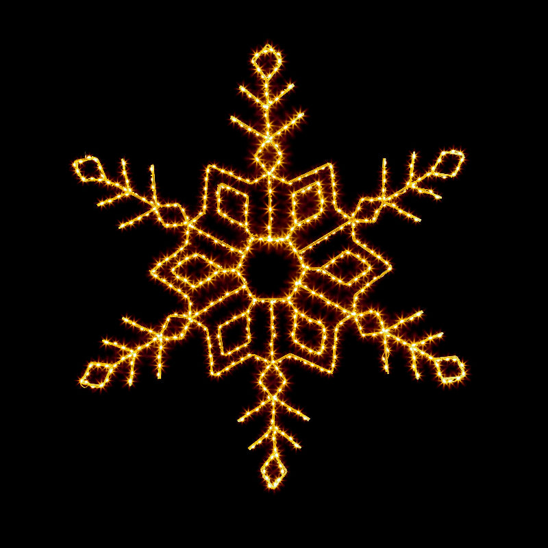 498 LED Twinkling Flexibright Snowflake