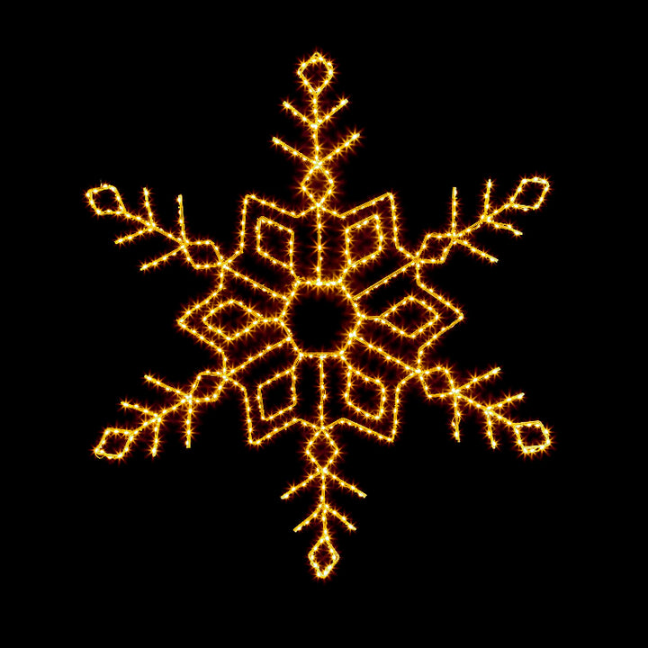 498 LED Twinkling Flexibright Snowflake
