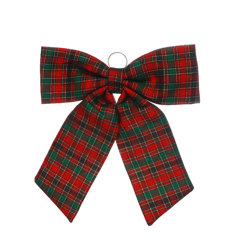 Tartan Velvet Bow