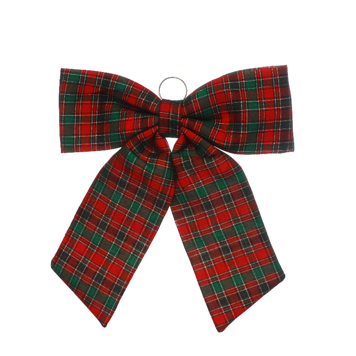 Tartan Velvet Bow
