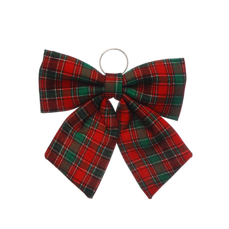 Tartan Velvet Bow