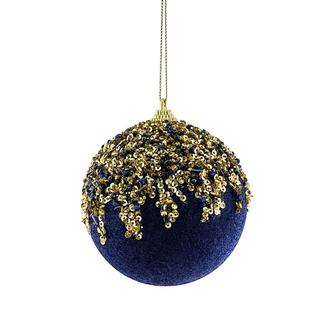 10cm King Drizzle Bauble