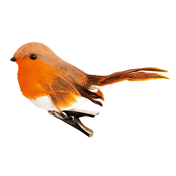 12cm Robin On Clip