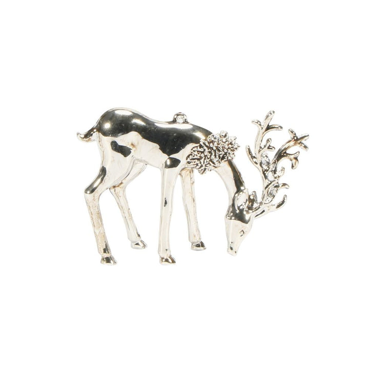 Reindeer Hanging Ornament - Silver