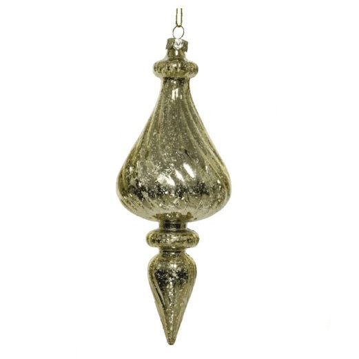 20cm Plastic Icicle Light Gold