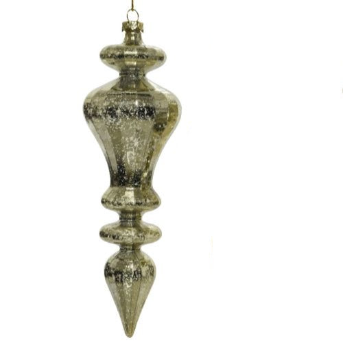 20cm Plastic Icicle Light Gold