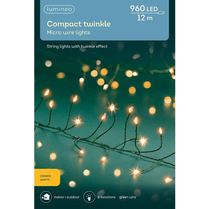 960 Micro LED Twinkle Lights