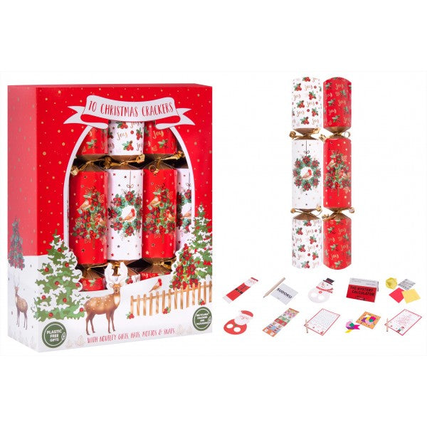 10 Family 12" Crackers