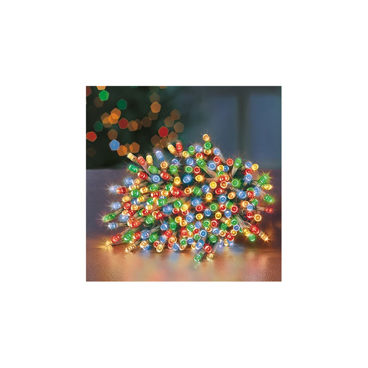 200 M-A LED Supabrights Tree Lights W/ Clear Cable