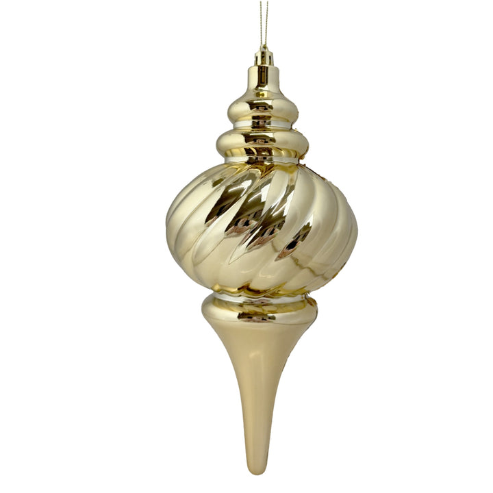 Shiny Christmas tree finial