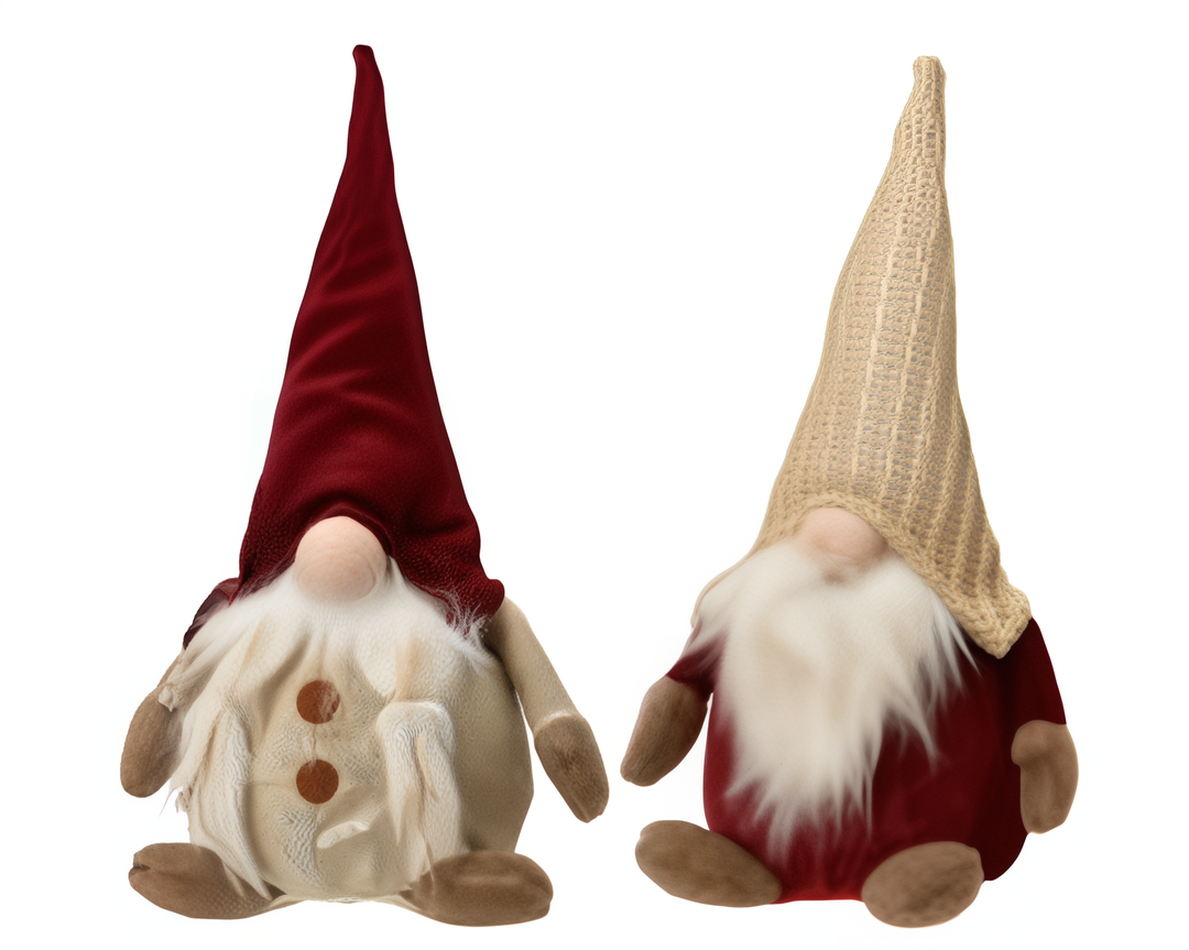 Sitting Gnome 30cm Traditional