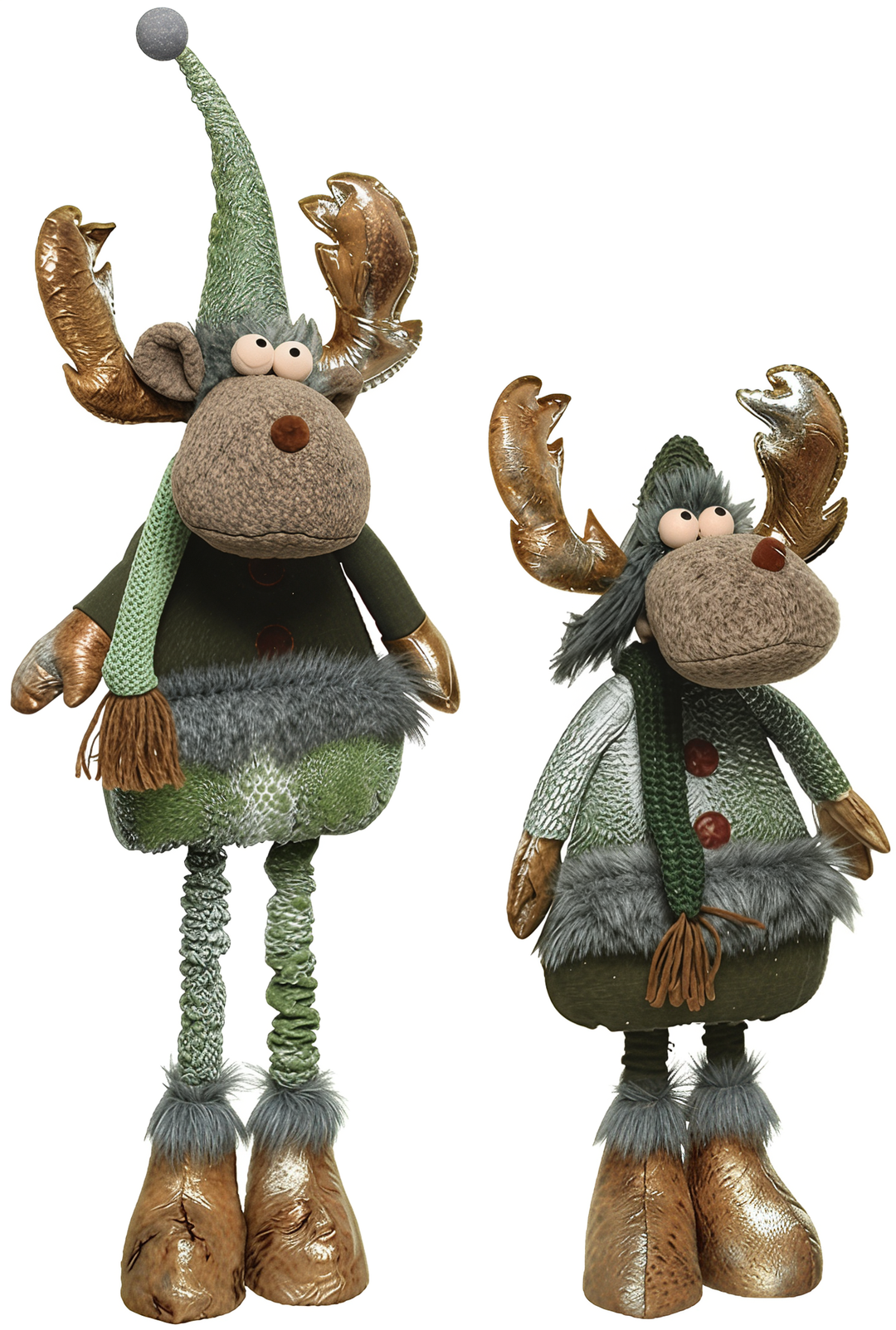 Standing Deer 70cm Green