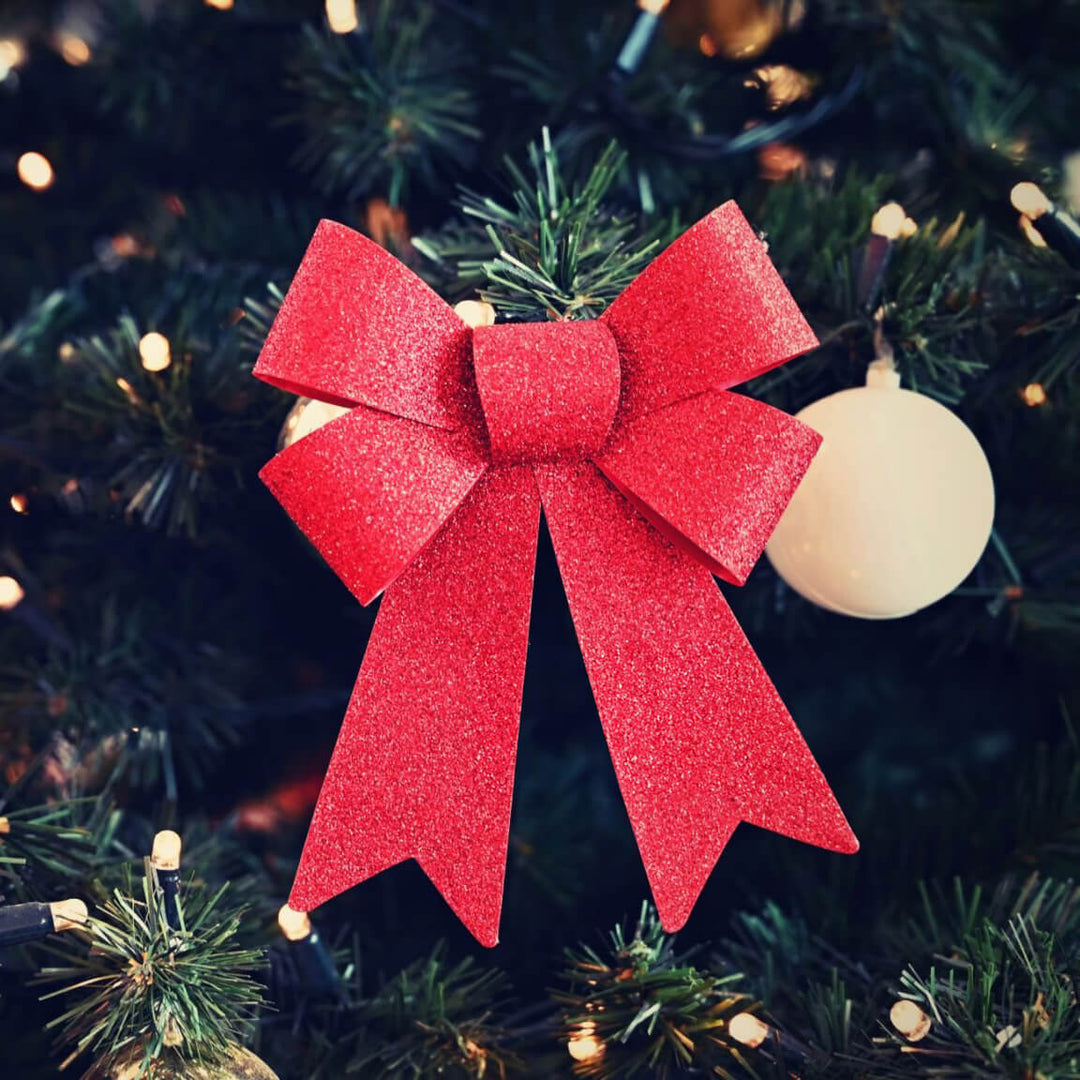 Christmas Tinsel, Beads & Ribbon