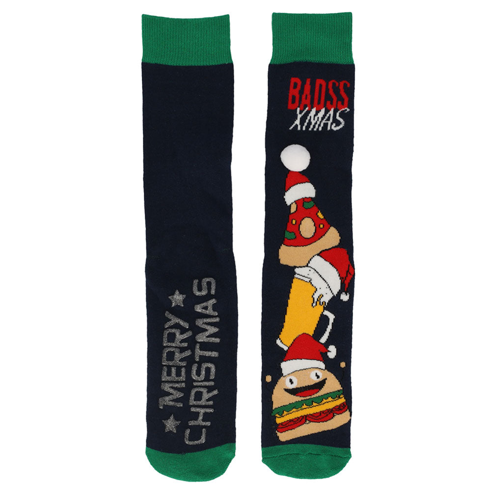 Apollo Men X-Mas 3D Slipper Socks (Pair)