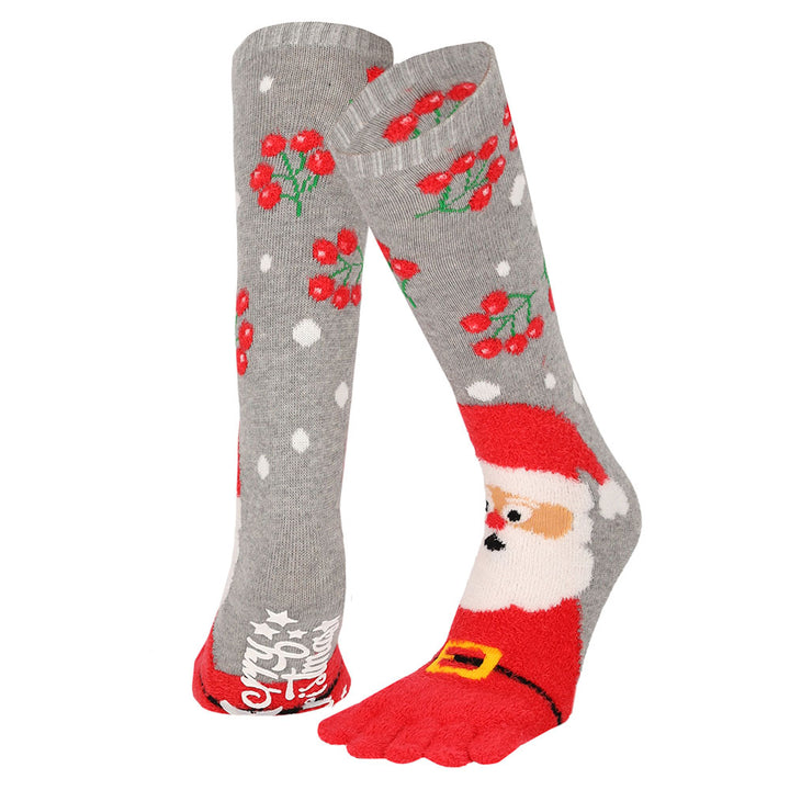 Apollo Ladies X-Mas Toe Socks (Pair)