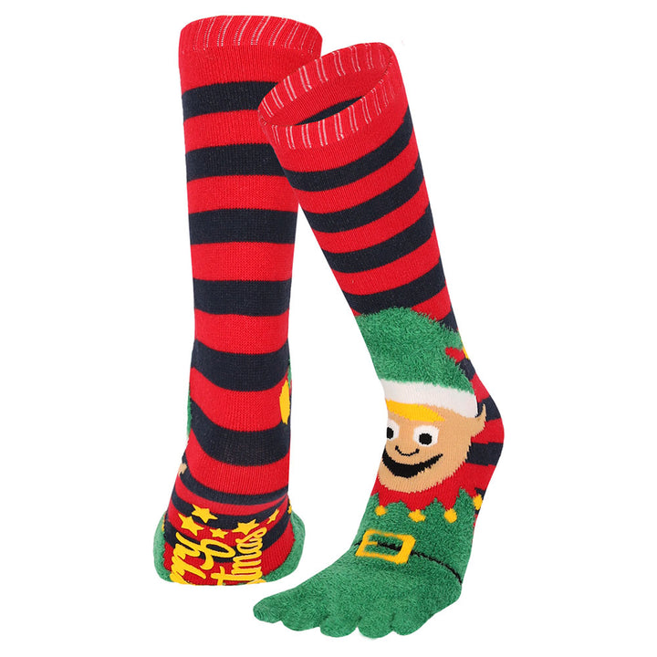 Apollo Ladies X-Mas Toe Socks (Pair)